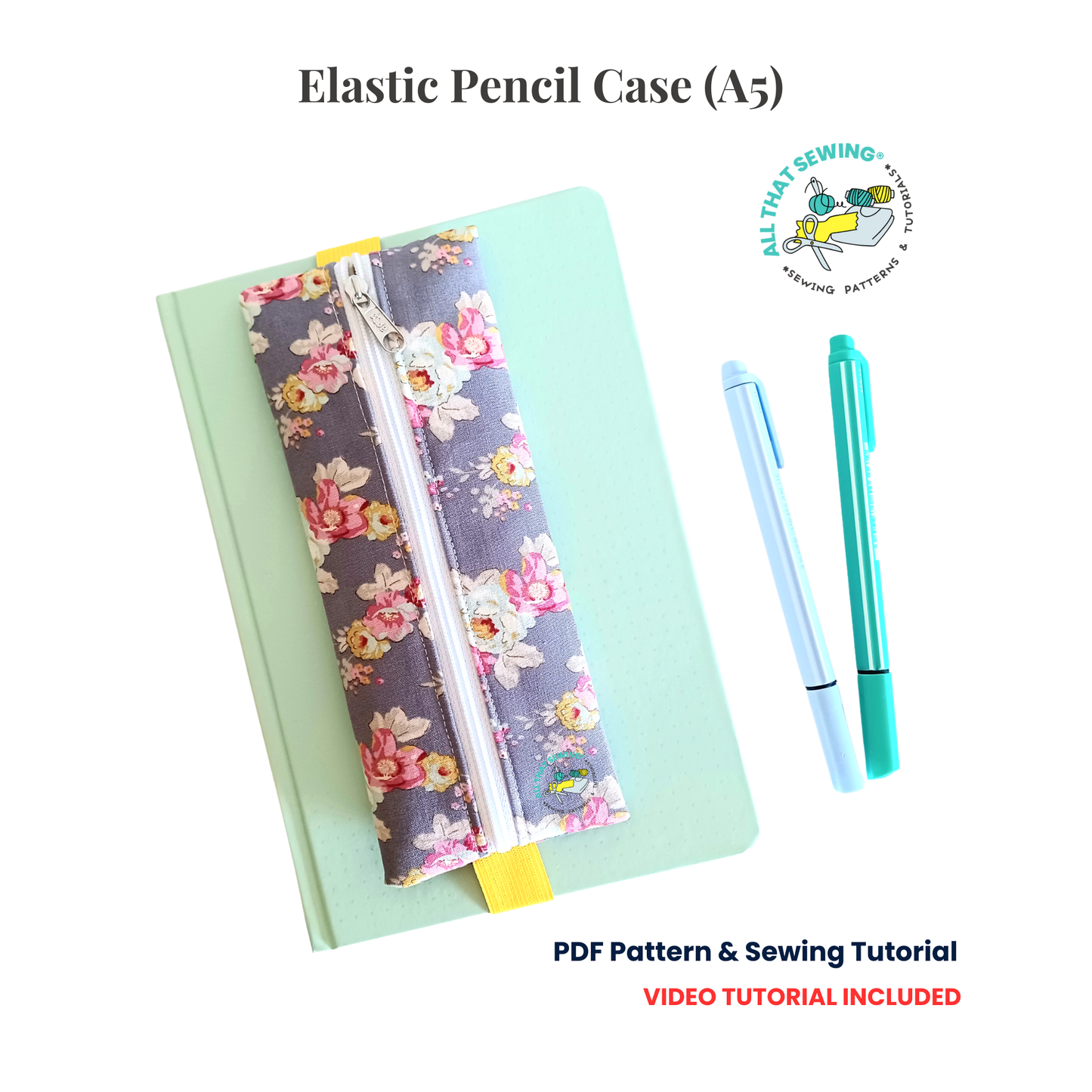 Elastic Pencil Case