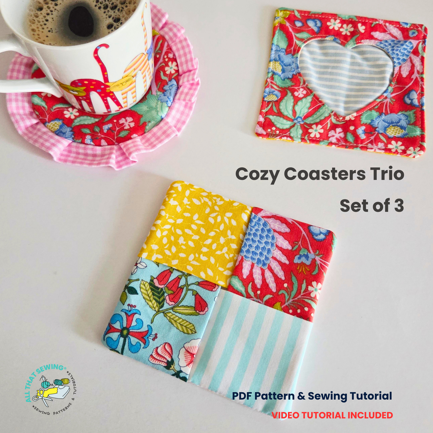 Cozy Coasters Trio