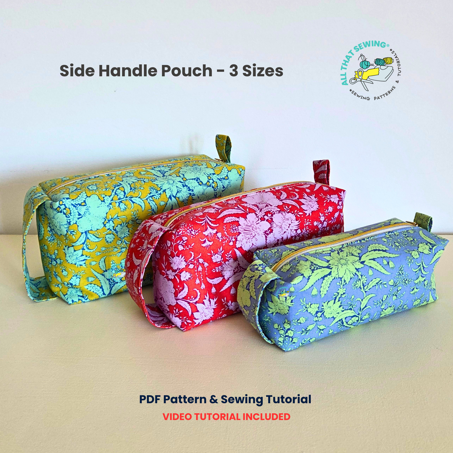Side Handle Pouch - 3 Sizes