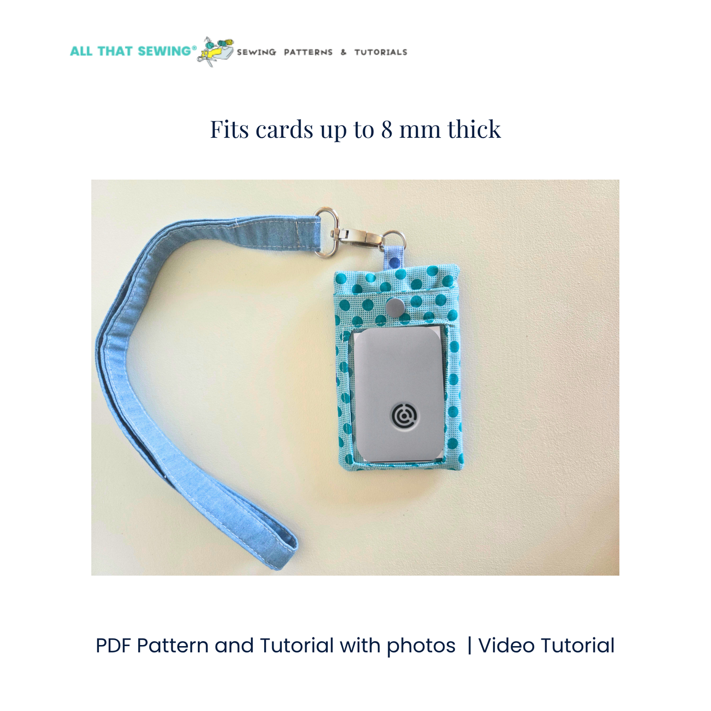 Double Badge Holder with Lanyard