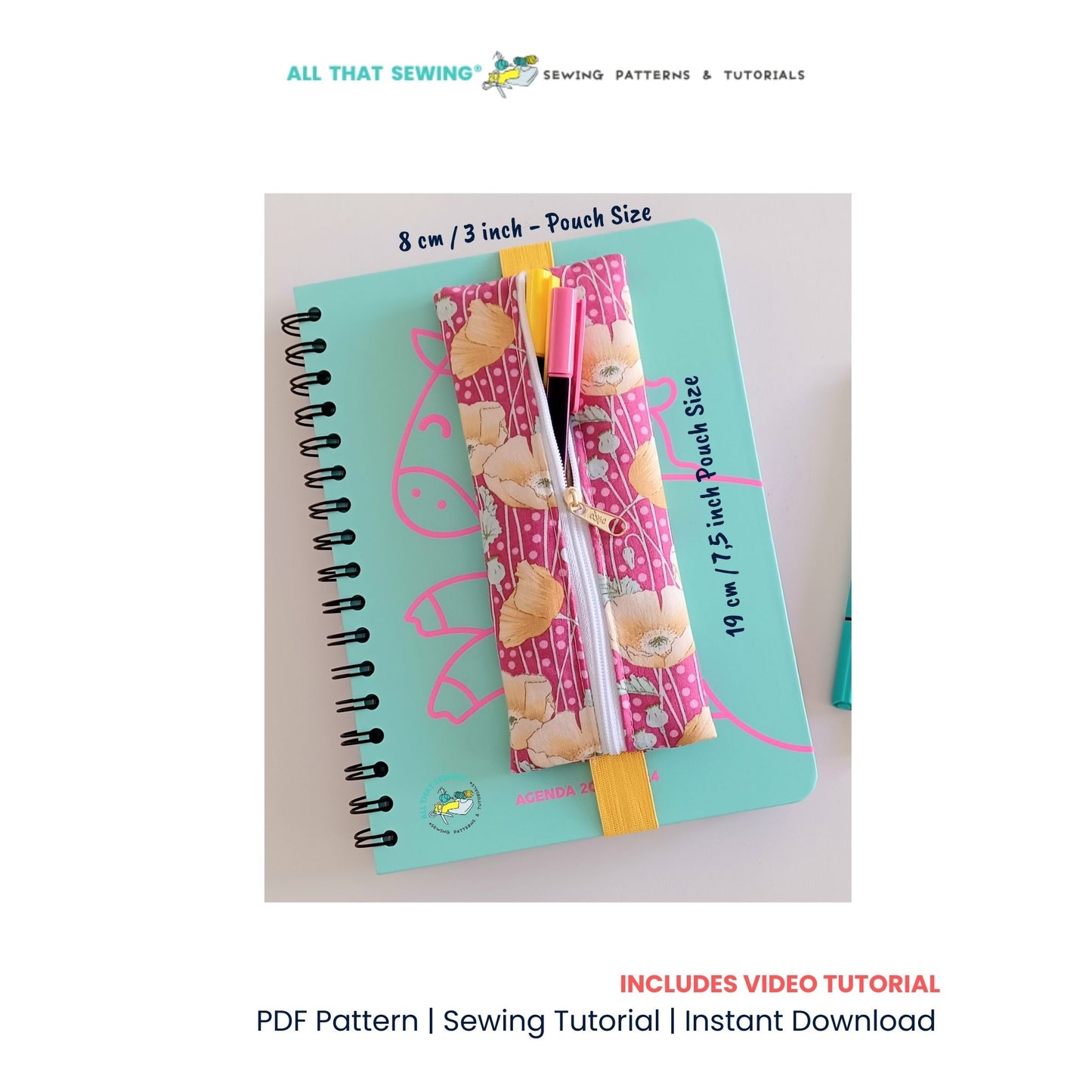 Elastic Pencil Case