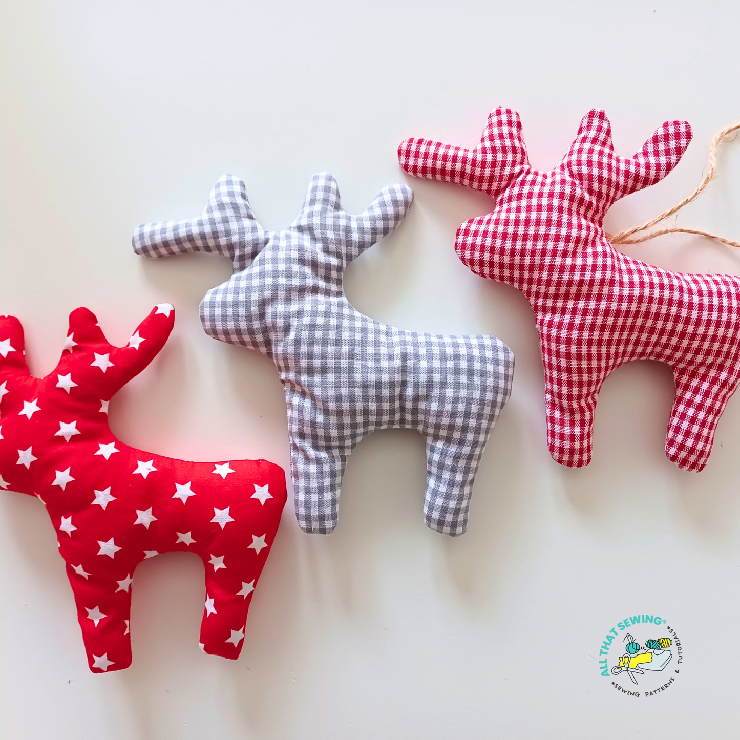 Reindeer, Candy Candy Cane and Rocking Horse