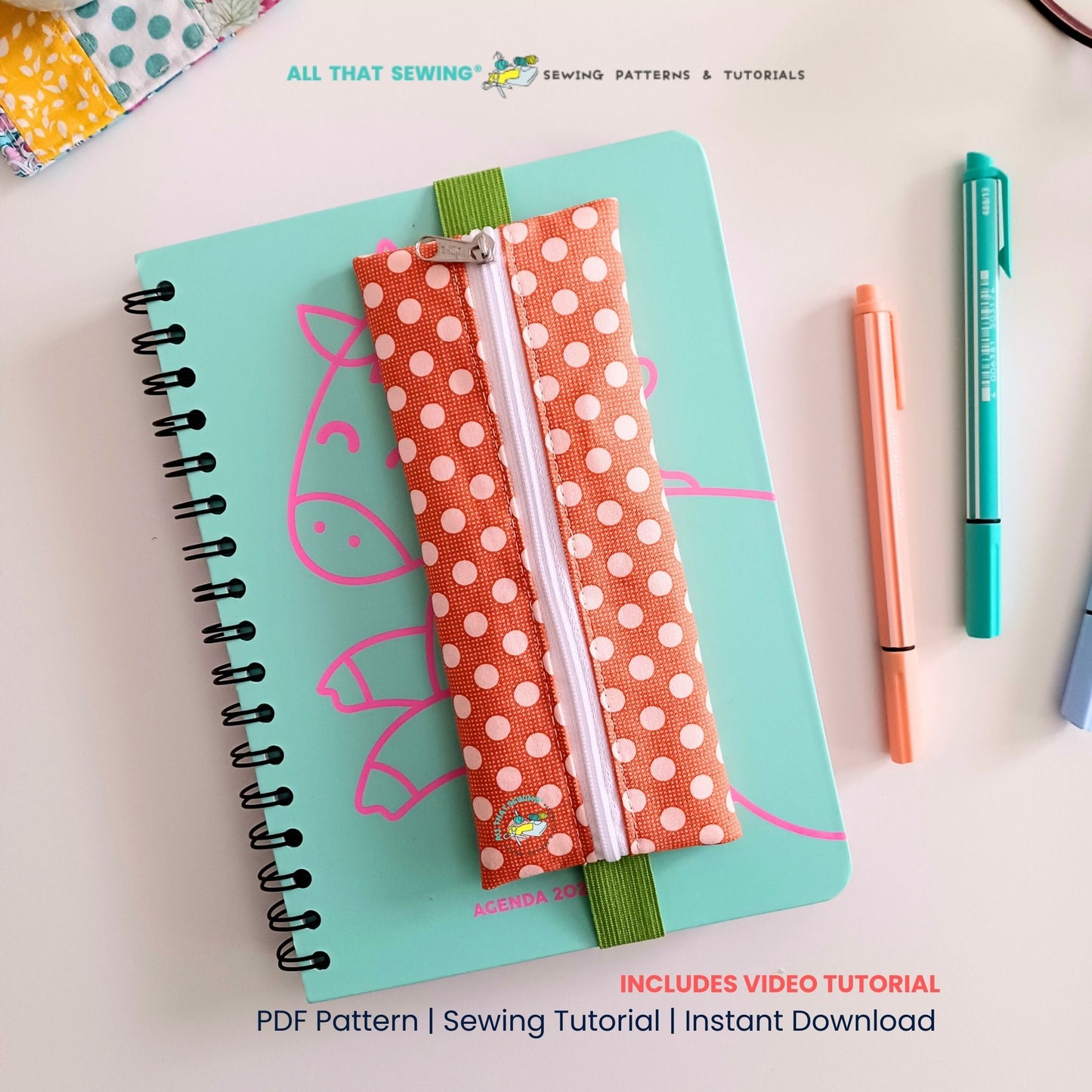 Complete Elastic Pencil Case Bundle