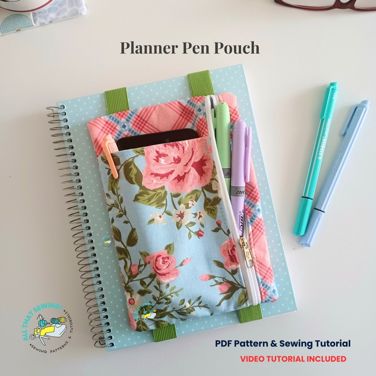 Complete Elastic Pencil Case Bundle