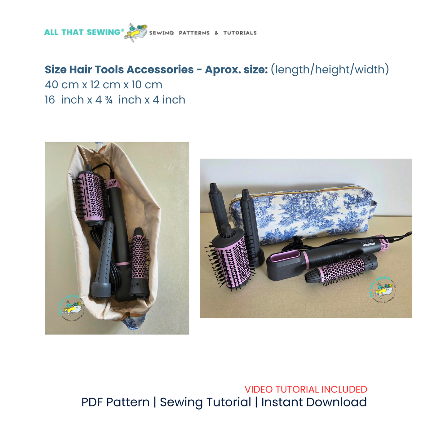 Boxy Pouch - 5 Sizes