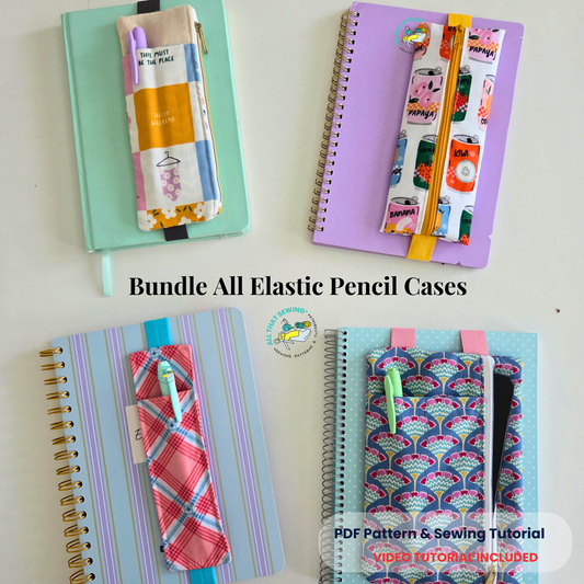 Complete Elastic Pencil Case Bundle